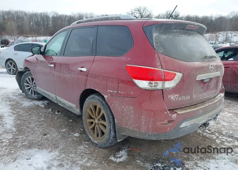 2015 Nissan Pathfinder Sl from USA, damaged, VIN 5N1AR2MMXFC635264